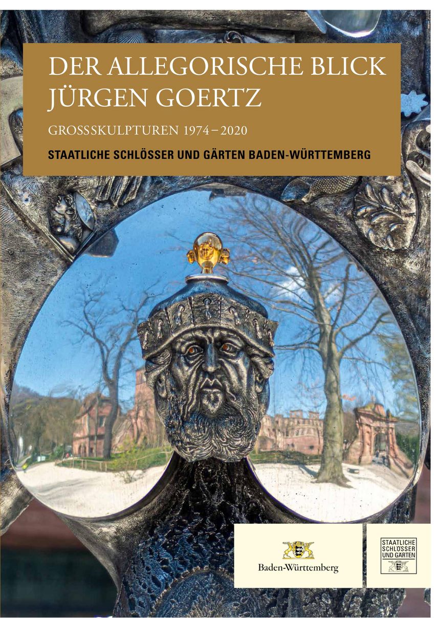 Staatliche Schlösser und Gärten Baden-Württemberg. Fotografien von Frank Schubert – VG Bild Kunst Buchcover vom Kunstführer zu Jürgen Goertz